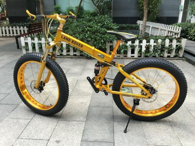 Электро Фэтбайк Land Rover Gold купить - электровелосипед Fatbike Land Rover Gold